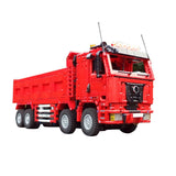 MOC - 198225 Technic RC Pneumatic Dump Truck (2.4GHz) Klemmbausteine - LesDiy - Klemmbausteine