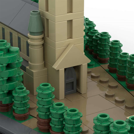 MOC - 199227 1/560 Scale Johanneskirche, Darmstadt, Germany Klemmbausteine - LesDiy - Klemmbausteine
