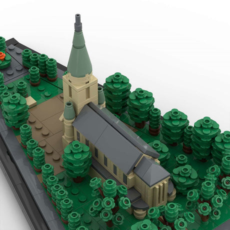 MOC - 199227 1/560 Scale Johanneskirche, Darmstadt, Germany Klemmbausteine - LesDiy - Klemmbausteine