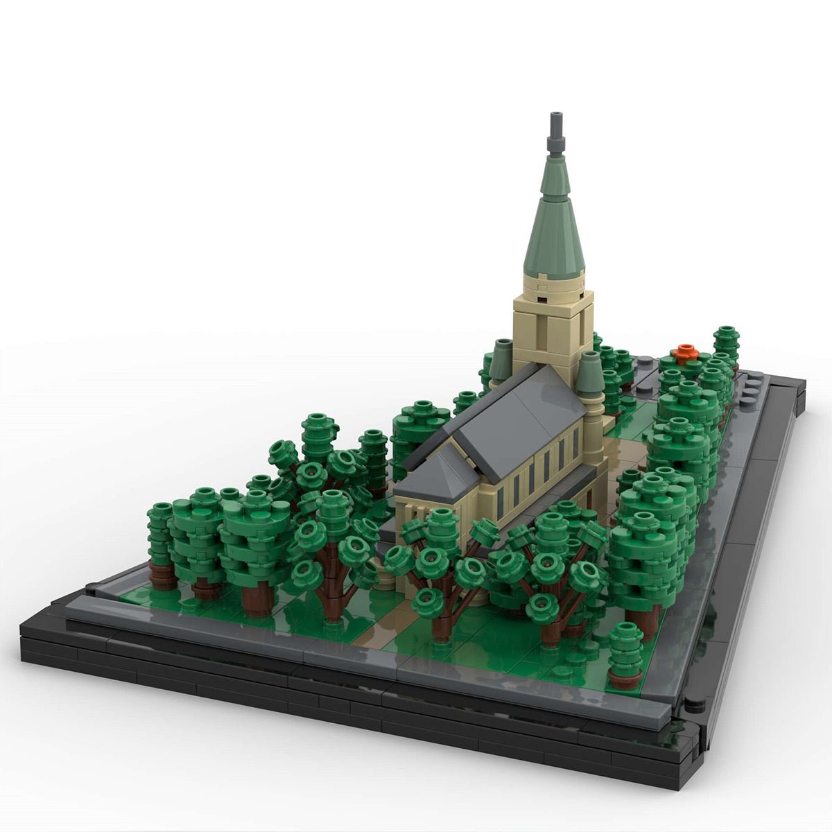 MOC - 199227 1/560 Scale Johanneskirche, Darmstadt, Germany Klemmbausteine - LesDiy - Klemmbausteine
