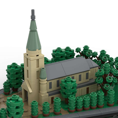 MOC - 199227 1/560 Scale Johanneskirche, Darmstadt, Germany Klemmbausteine - LesDiy - Klemmbausteine