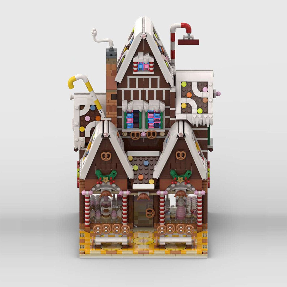 MOC - 199764 Winter village pastry shop Klemmbausteine - LesDiy - Klemmbausteine
