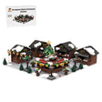 MOC - 201458 European Style Christmas Market Klemmbausteine - LesDiy - Klemmbausteine