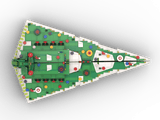 MOC - 201504 SW UCS Imperial Destroyer Christmas Mode Klemmbausteine - LesDiy - Klemmbausteine