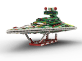 MOC - 201504 SW UCS Imperial Destroyer Christmas Mode Klemmbausteine - LesDiy - Klemmbausteine