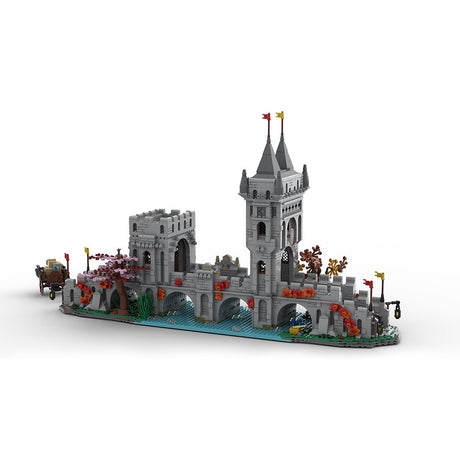 MOC - 201812 Medieval River Crossing Klemmbausteine - LesDiy - Klemmbausteine