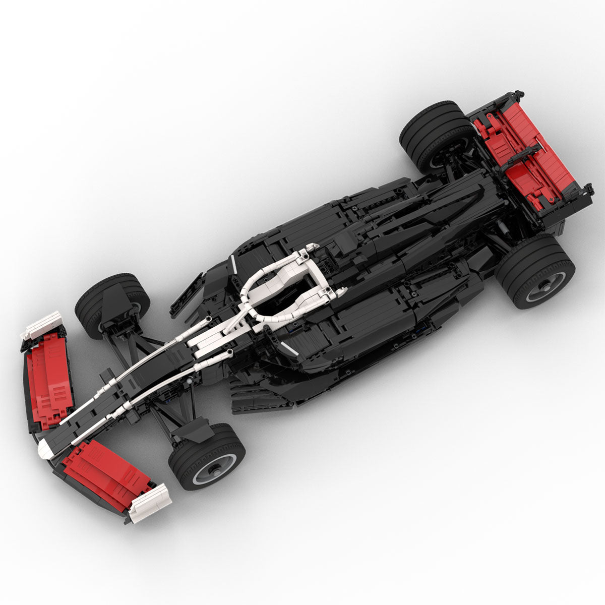 MOC - 201826 Haas F1 Team VF - 24 1:8 Scale Klemmbausteine - LesDiy - Klemmbausteine