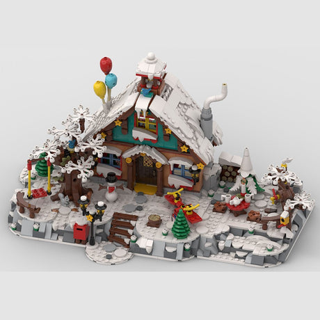 MOC - 201852 Winter Kindergarten "Our little Stars" Klemmbausteine - LesDiyproduct_type##