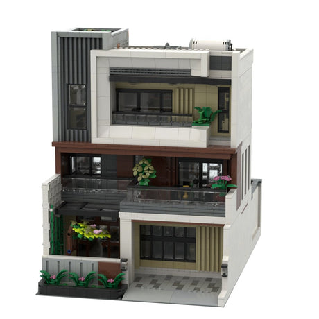 MOC - 202019 Modern House Concept Klemmbausteine - LesDiy - Klemmbausteine