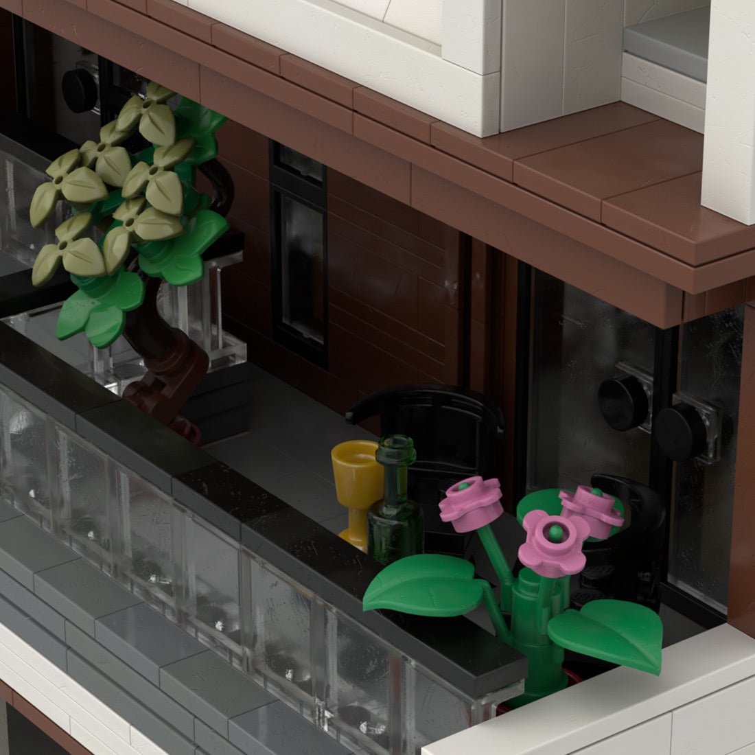 MOC - 202019 Modern House Concept Klemmbausteine - LesDiy - Klemmbausteine