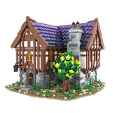 MOC-202047 Medieval tavern & inn Klemmbausteine-LesDiy-Klemmbausteine