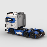 MOC - 202330 Scania 770s (White Blue）Klemmbausteine - LesDiy - Klemmbausteine