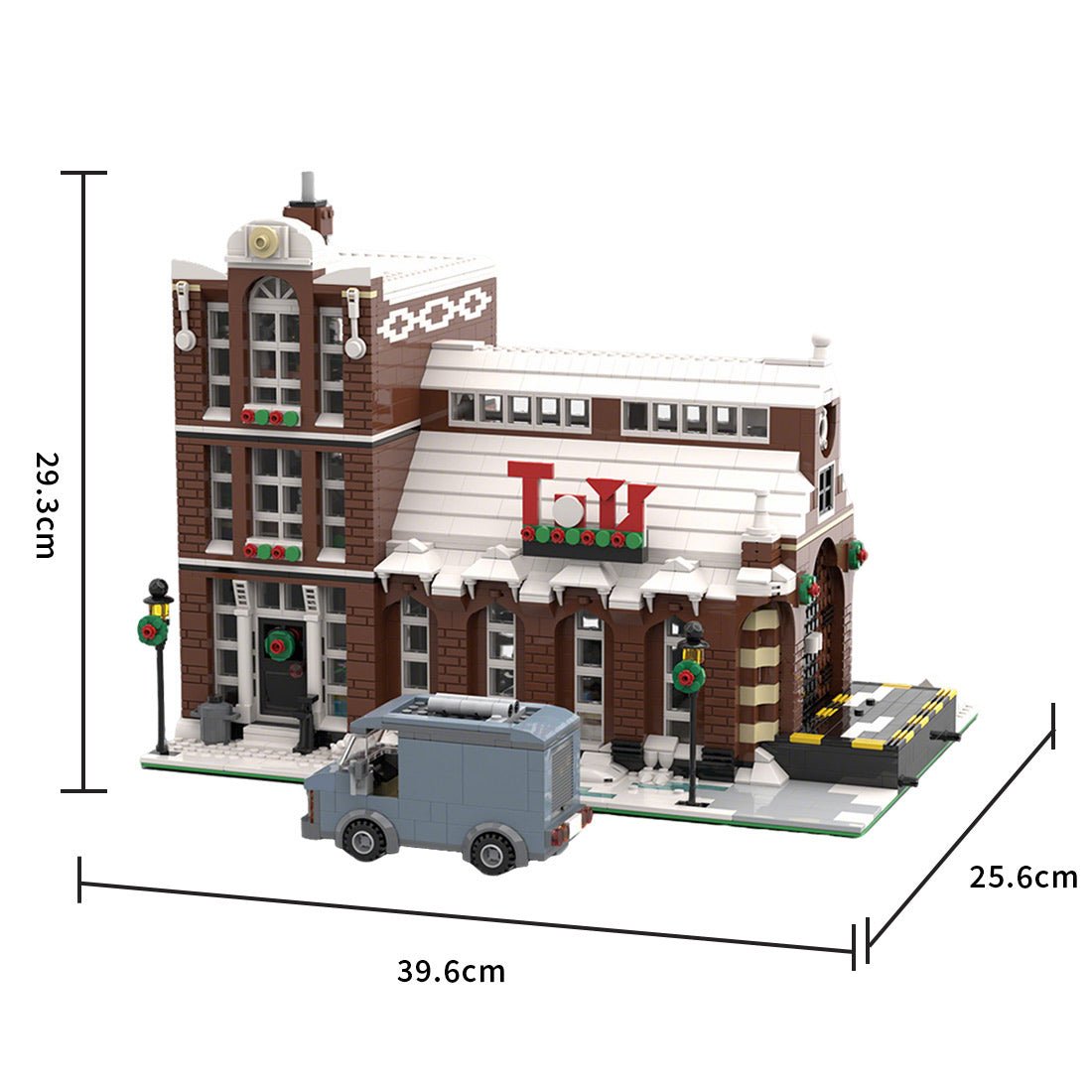MOC - 202485 Old Toy Factory - 21330 Home Alone Modification Klemmbausteine - LesDiy - Klemmbausteine