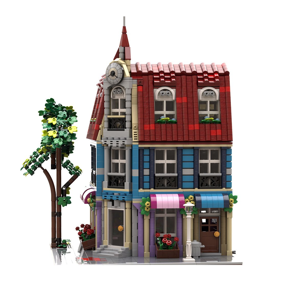 MOC-202599 Florist corner Klemmbausteine-LesDiy-Klemmbausteine