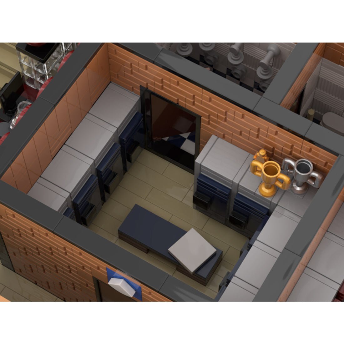 MOC - 203141 MMA Gym Klemmbausteine - LesDiy - Klemmbausteine