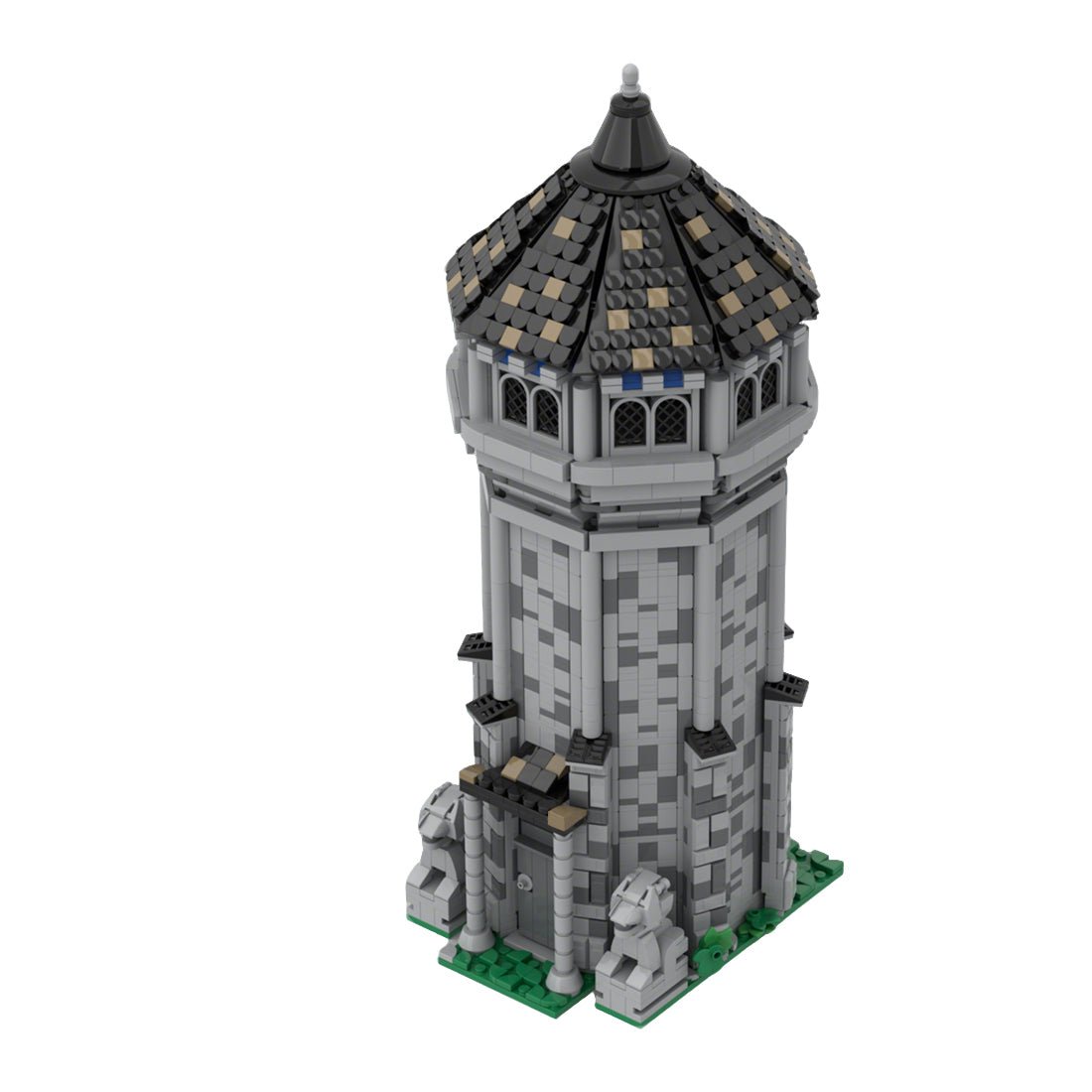 MOC - 203324 Age of Empires - Keep (Western European) Klemmbausteine - LesDiy - Klemmbausteine