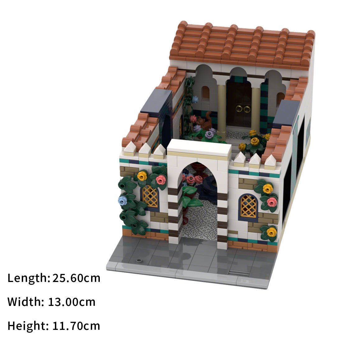 MOC - 204710 Oriental Garden Klemmbausteine - LesDiy - Klemmbausteine