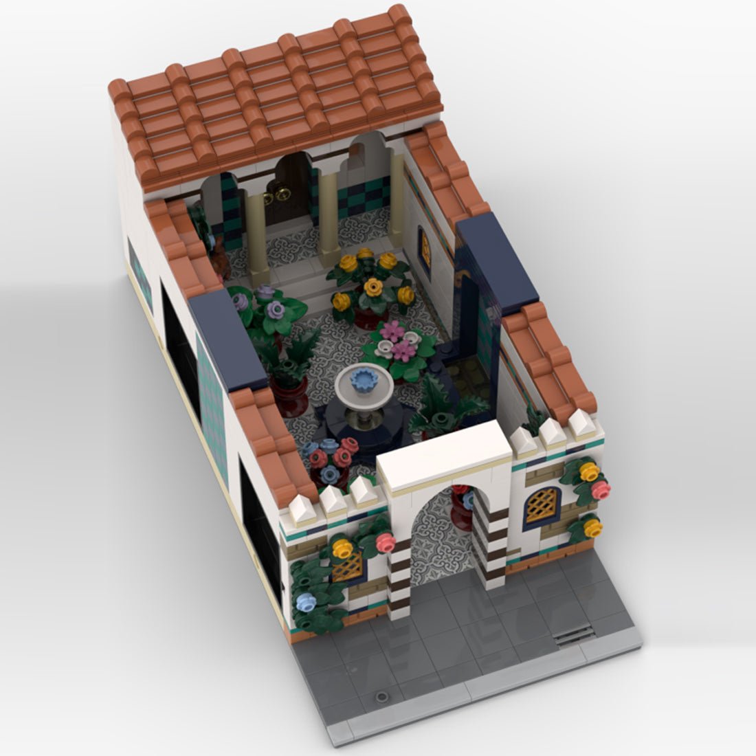 MOC - 204710 Oriental Garden Klemmbausteine - LesDiy - Klemmbausteine
