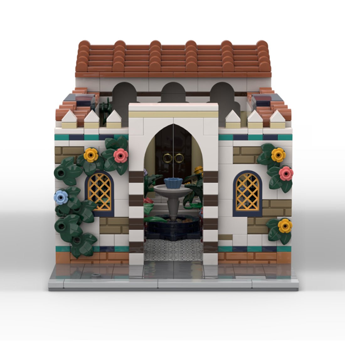 MOC - 204710 Oriental Garden Klemmbausteine - LesDiy - Klemmbausteine