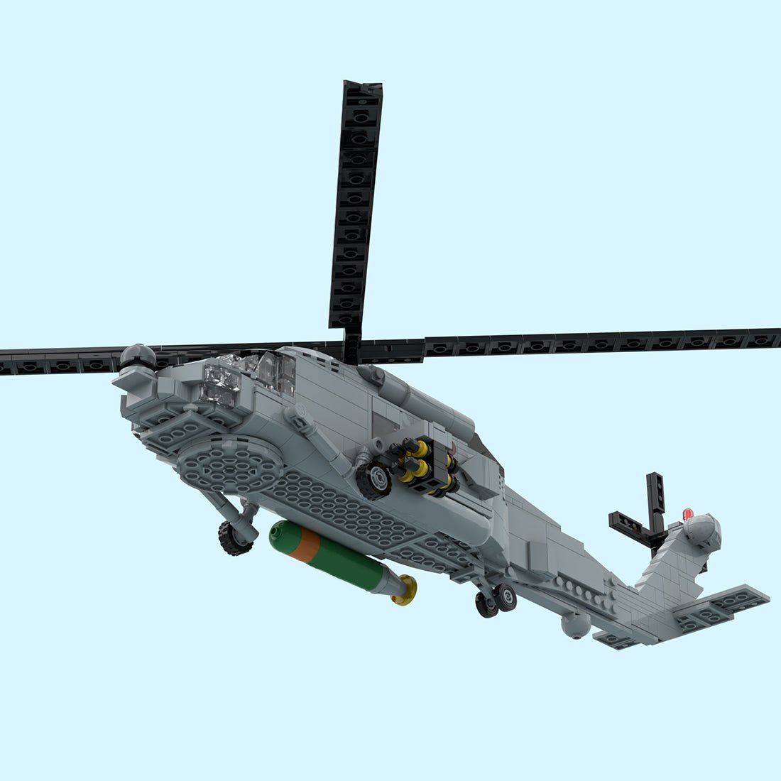 MOC - 204867 MH - 60R Seahawk Klemmbausteine - LesDiy - Klemmbausteine