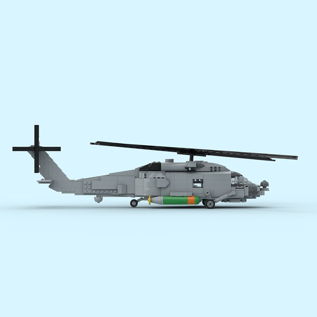 MOC - 204867 MH - 60R Seahawk Klemmbausteine - LesDiy - Klemmbausteine