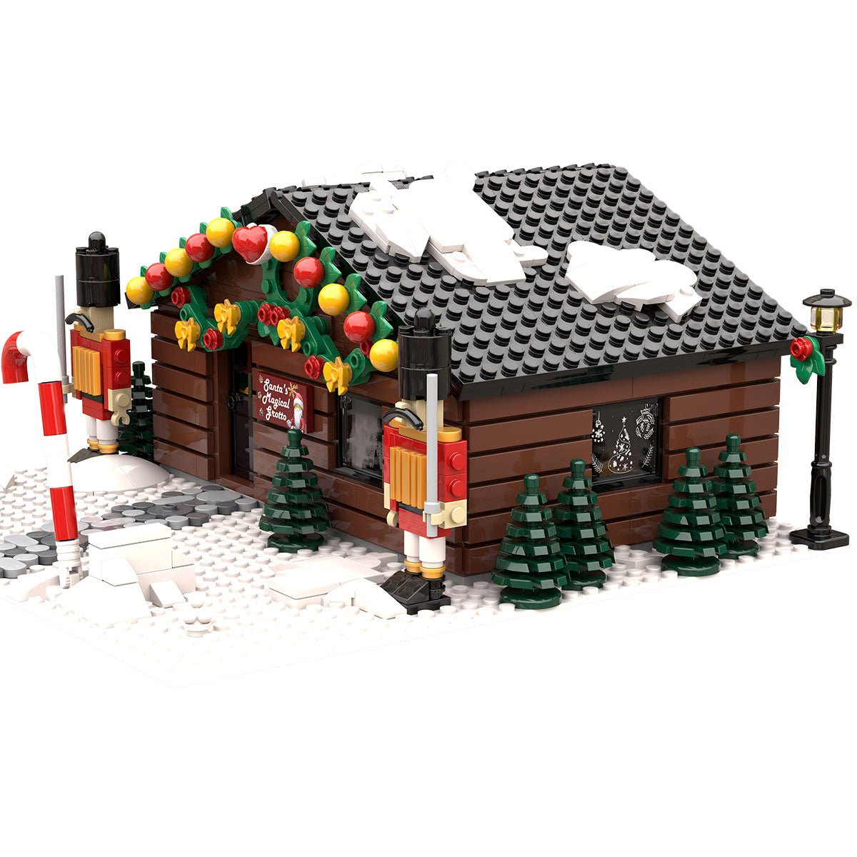 MOC - 205317 Santa's Grotto Klemmbausteine - LesDiy - Klemmbausteine