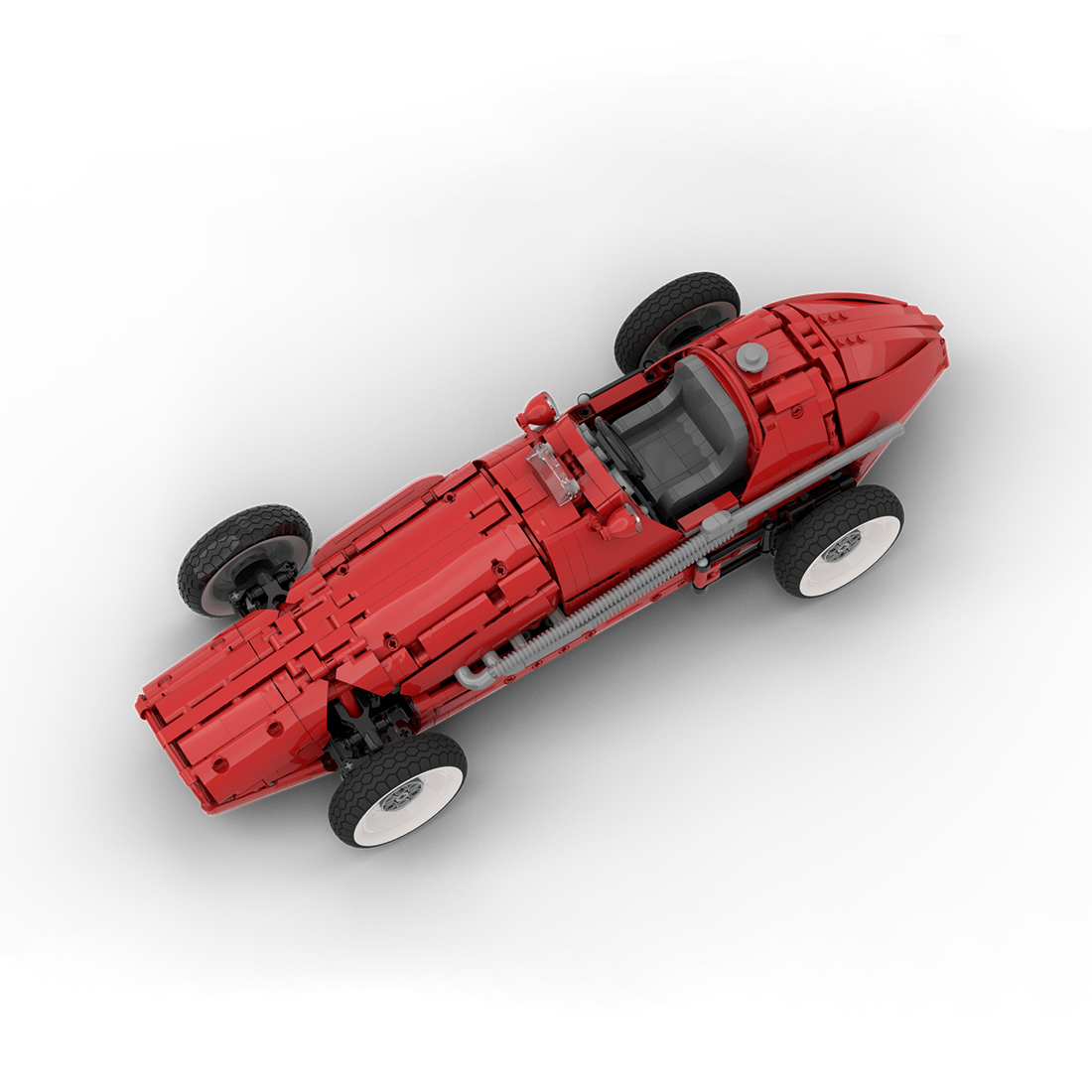 MOC - 206365 F1 500 1:8 Scale Klemmbausteine - LesDiy - Klemmbausteine