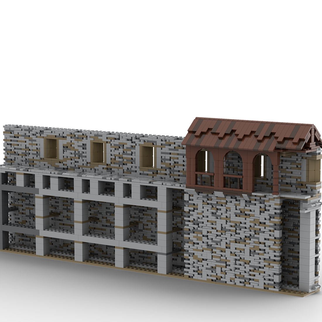 MOC - 206490 Building 04 Castle Hohengeroldseck Klemmbausteine - LesDiy - Klemmbausteine