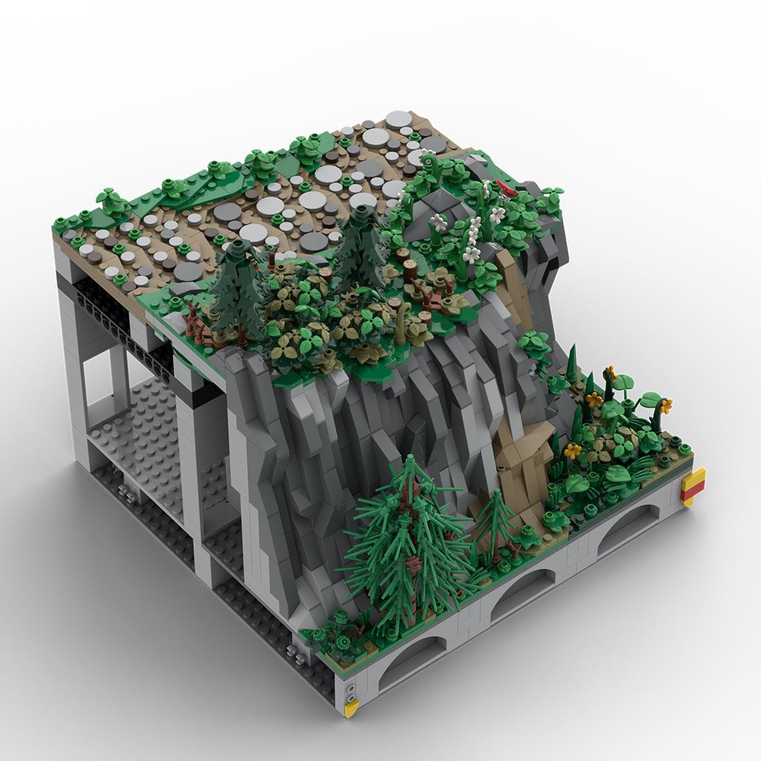 MOC - 207722 A3 Castle Hohengeroldseck Klemmbausteine - LesDiy - Klemmbausteine