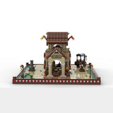 MOC - 207789 Market Hall - Medieval Village Diorama Klemmbausteine - LesDiy - Klemmbausteine