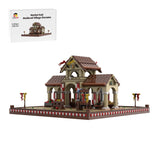 MOC - 207789 Market Hall - Medieval Village Diorama Klemmbausteine - LesDiy - Klemmbausteine