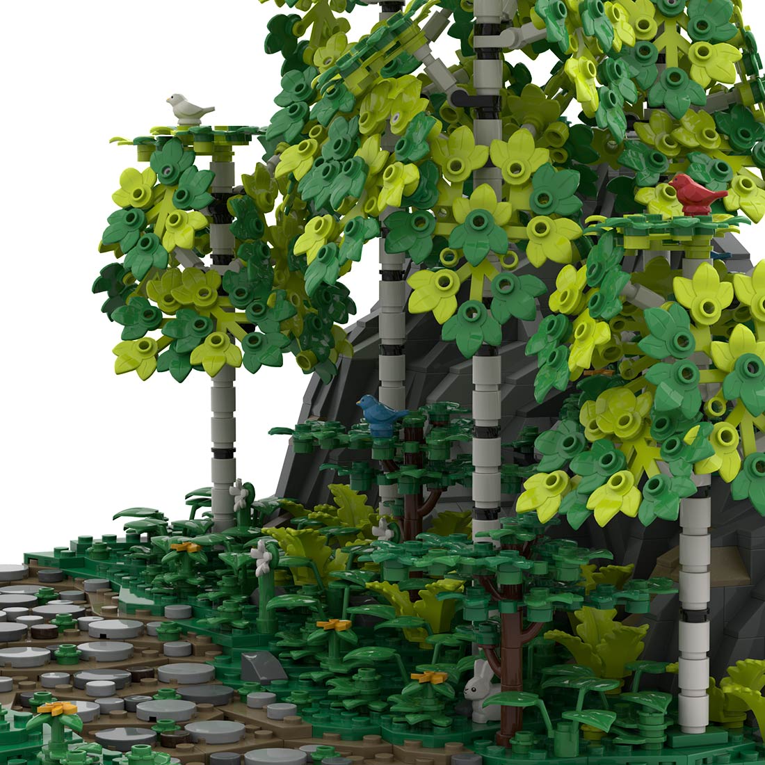 MOC - 207822 B5 Castle Hohengeroldseck Klemmbausteine - LesDiy - Klemmbausteine