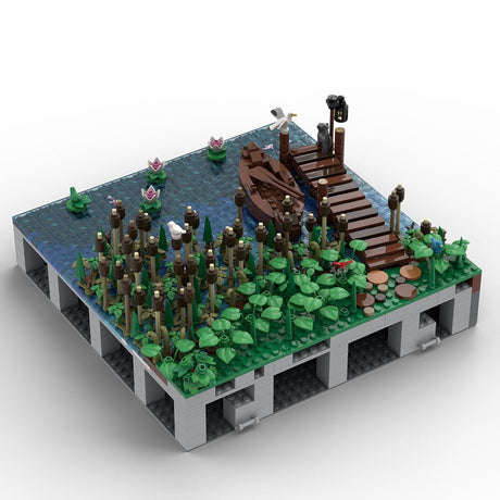 MOC - 208009 A10 Castle Hohengeroldseck Klemmbausteine - LesDiy - Klemmbausteine