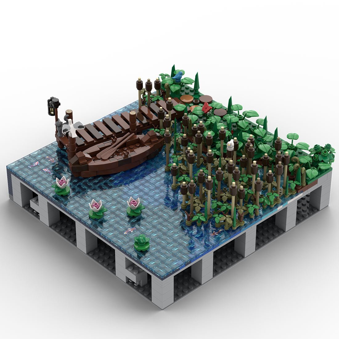 MOC - 208009 A10 Castle Hohengeroldseck Klemmbausteine - LesDiy - Klemmbausteine