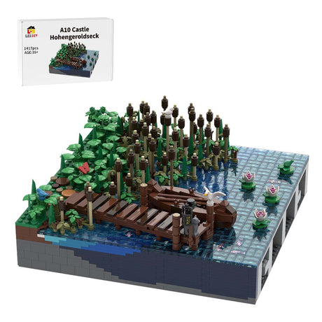 MOC - 208009 A10 Castle Hohengeroldseck Klemmbausteine - LesDiy - Klemmbausteine