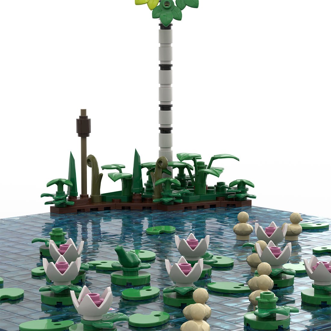 MOC - 208010 A11 Castle Hohengeroldseck Klemmbausteine - LesDiy - Klemmbausteine