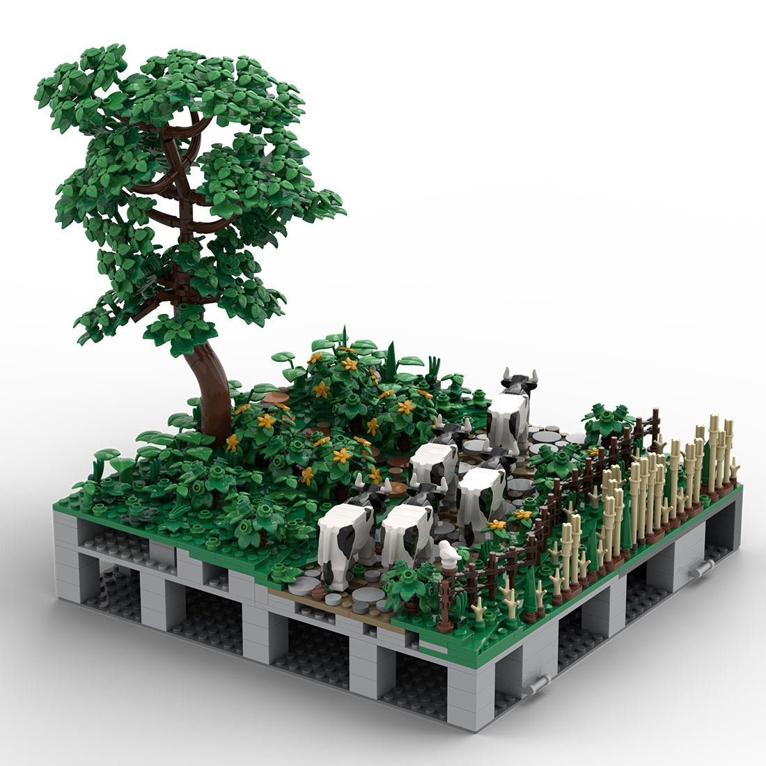 MOC - 208010 A11 Castle Hohengeroldseck Klemmbausteine - LesDiy - Klemmbausteine
