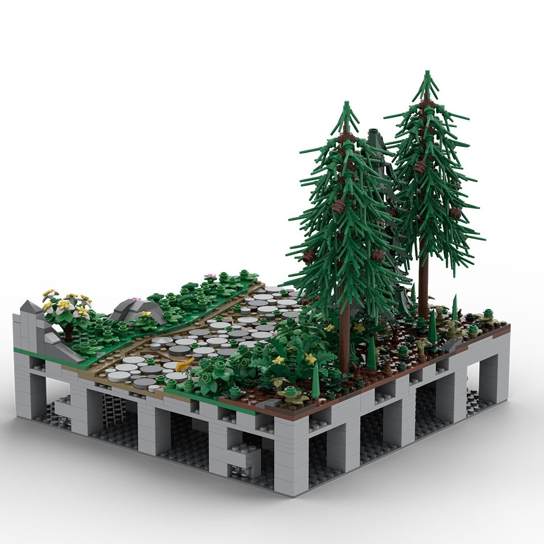 MOC - 208074 C10 Castle Hohengeroldseck Klemmbausteine - LesDiy - Klemmbausteine