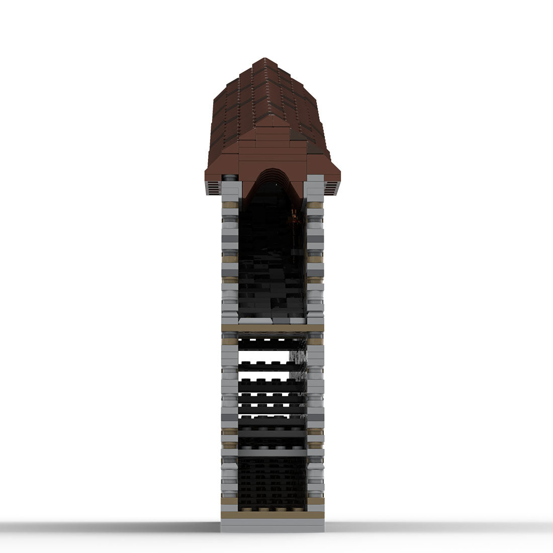MOC - 208136 Building 06 Castle Hohengeroldseck Klemmbausteine - LesDiy - Klemmbausteine