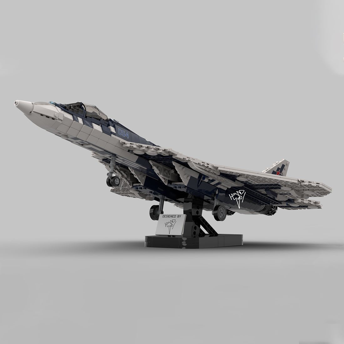 MOC - 208186 1:35 Scale Su - 57 Felon Klemmbausteine - LesDiy - Klemmbausteine