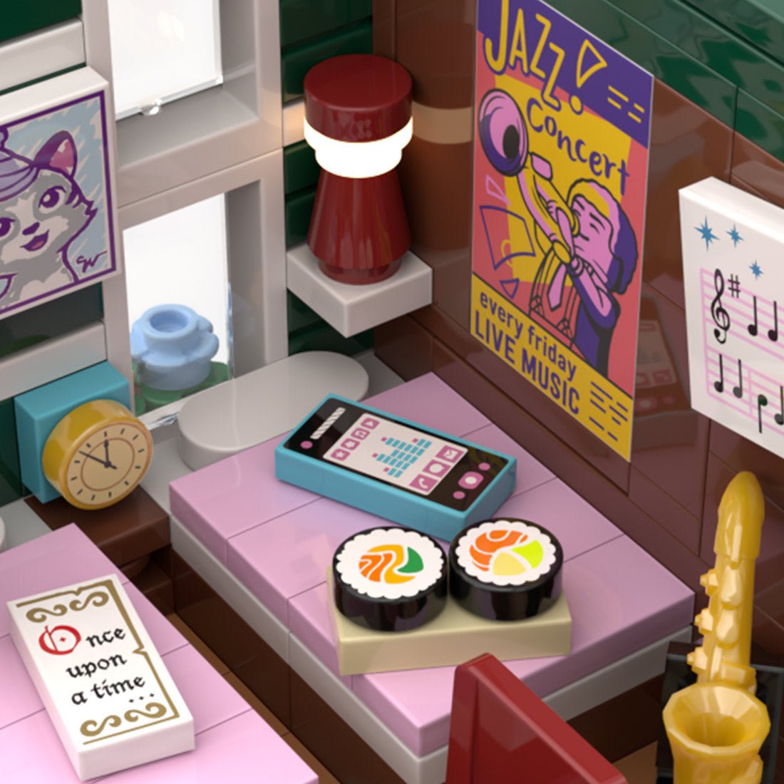 MOC - 208307 Monument Square - Dutch Quarter Klemmbausteine - LesDiy - Klemmbausteine