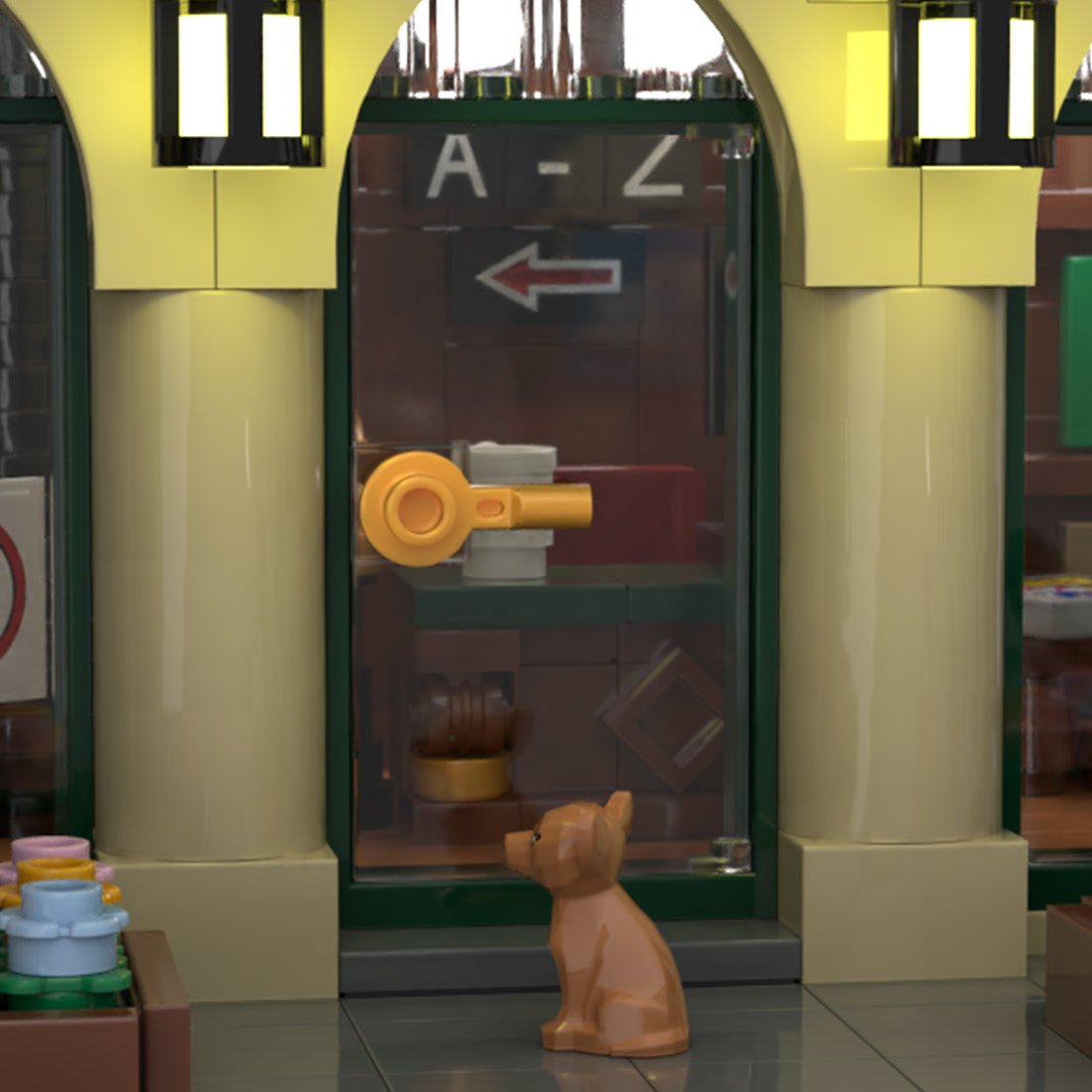 MOC - 208307 Monument Square - Dutch Quarter Klemmbausteine - LesDiy - Klemmbausteine