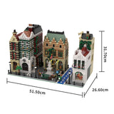 MOC - 208307 Monument Square - Dutch Quarter Klemmbausteine - LesDiy - Klemmbausteine