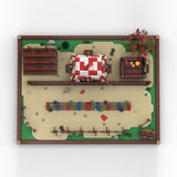 MOC - 208896 Jousting Tourney - Medieval Village Diorama Klemmbausteine - LesDiy - Klemmbausteine