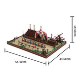 MOC - 208896 Jousting Tourney - Medieval Village Diorama Klemmbausteine - LesDiy - Klemmbausteine