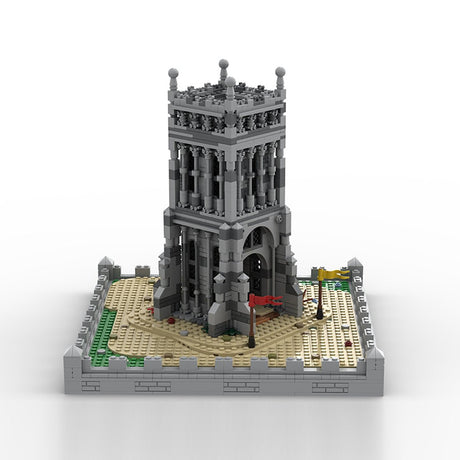 MOC - 210048 Gothic Tower - Medieval Village Klemmbausteine - LesDiy - Klemmbausteine
