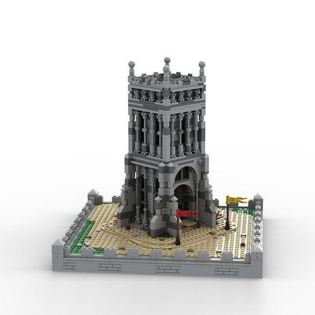 MOC - 210048 Gothic Tower - Medieval Village Klemmbausteine - LesDiy - Klemmbausteine
