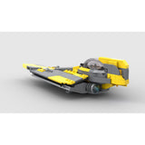 MOC-210207 Anakins Delta-7 Jedi-Sternjäger (Minifiguren-Maßstab) Klemmbausteine-LesDiy-Klemmbausteine