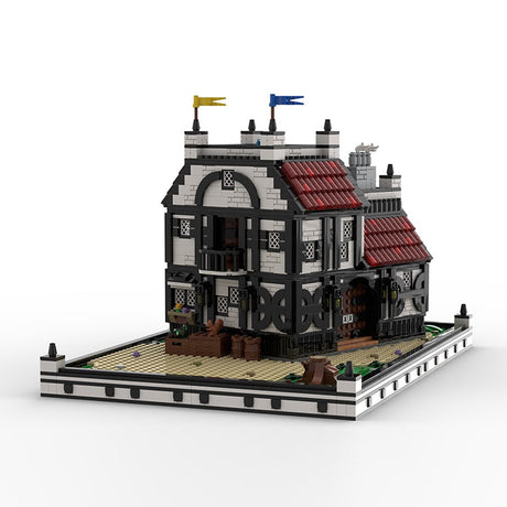 MOC - 210215 Ye Olde Tavern & Inn - Medieval Village Klemmbausteine - LesDiy - Klemmbausteine