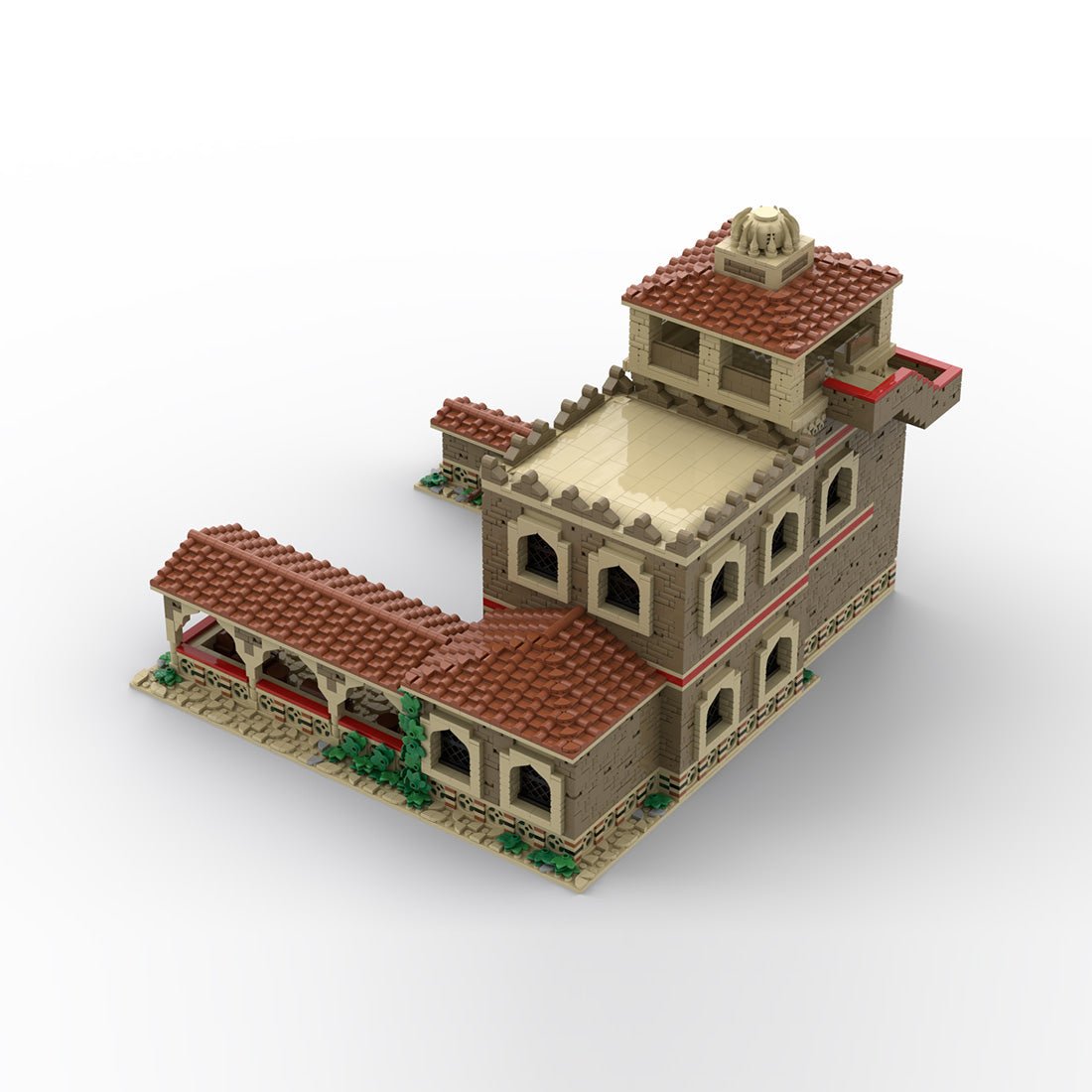 MOC - 212226 Age of Empires - Archery Range (Middle Eastern) Klemmbausteine - LesDiy - Klemmbausteine